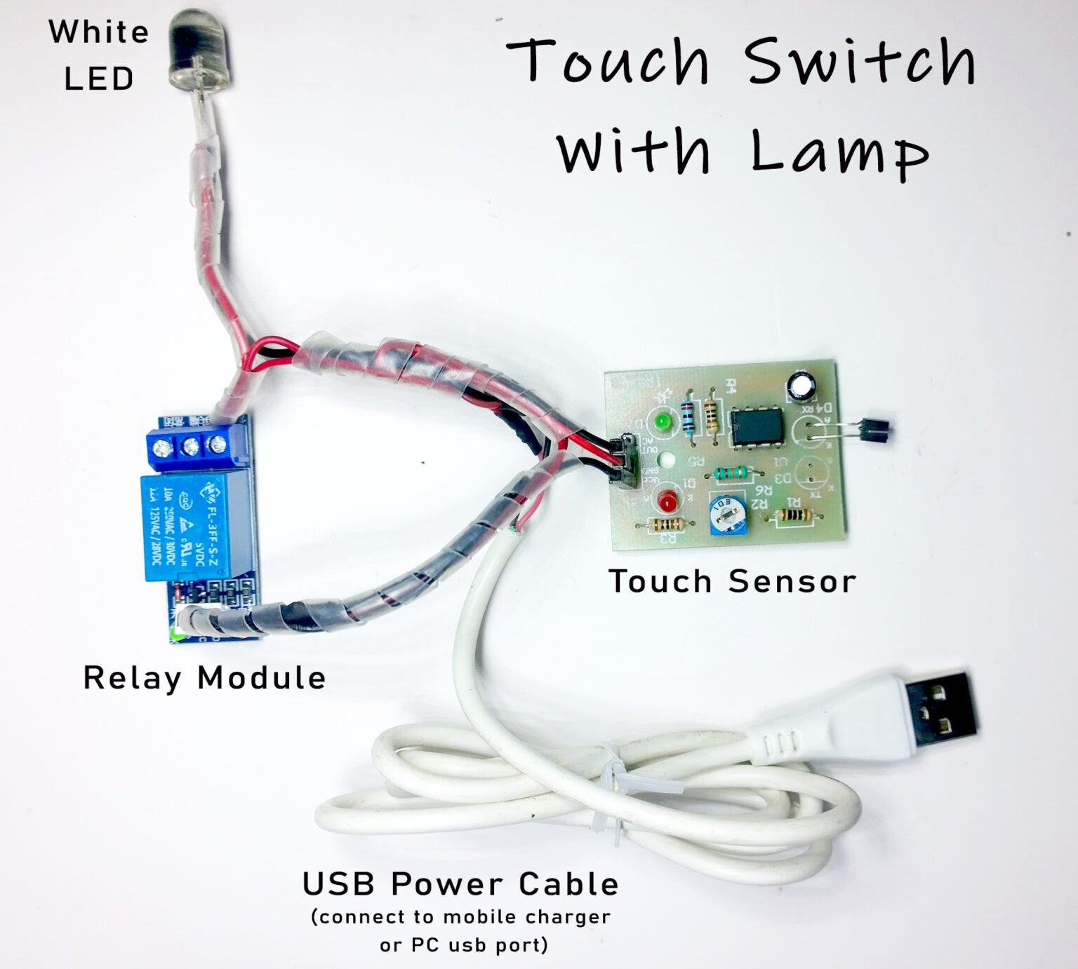 Smart touch light switch схема подключения